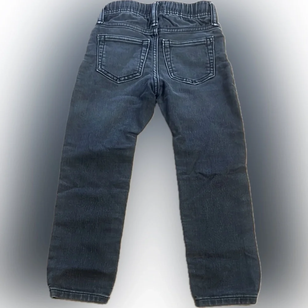 GAP Kids Black Straight Cut Stretch Jeans